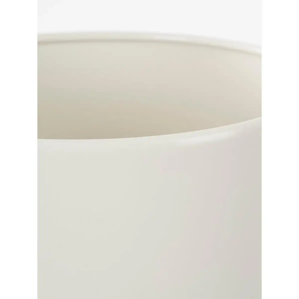 Widder-Blumentopf auf Ständer – 3er-Set – H32 x Ø24 cm – Weiß - HomeDesign Knaus